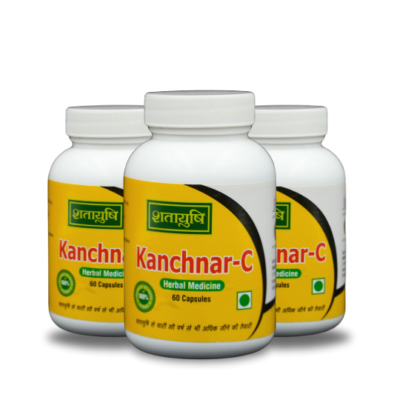 Shatayushi Kanchanar-C – Herbal Wellness for Thyroid & Hormonal Balance