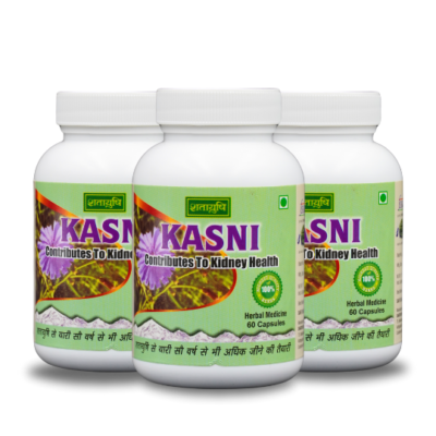 Shatayushi Kasni Capsules – Herbal Support for Kidney & Liver Health